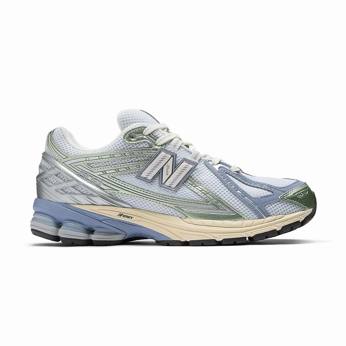 Wide Fit Option Flexible Arch Bridge 1906R 'Metallic Green Blue'