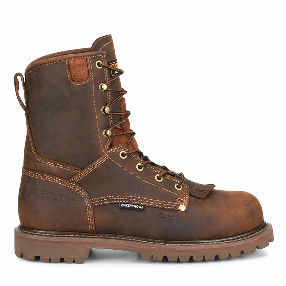 28 Series 8 Inch Waterproof Composite Toe Work Boots Comfort support Slip-resistant Design