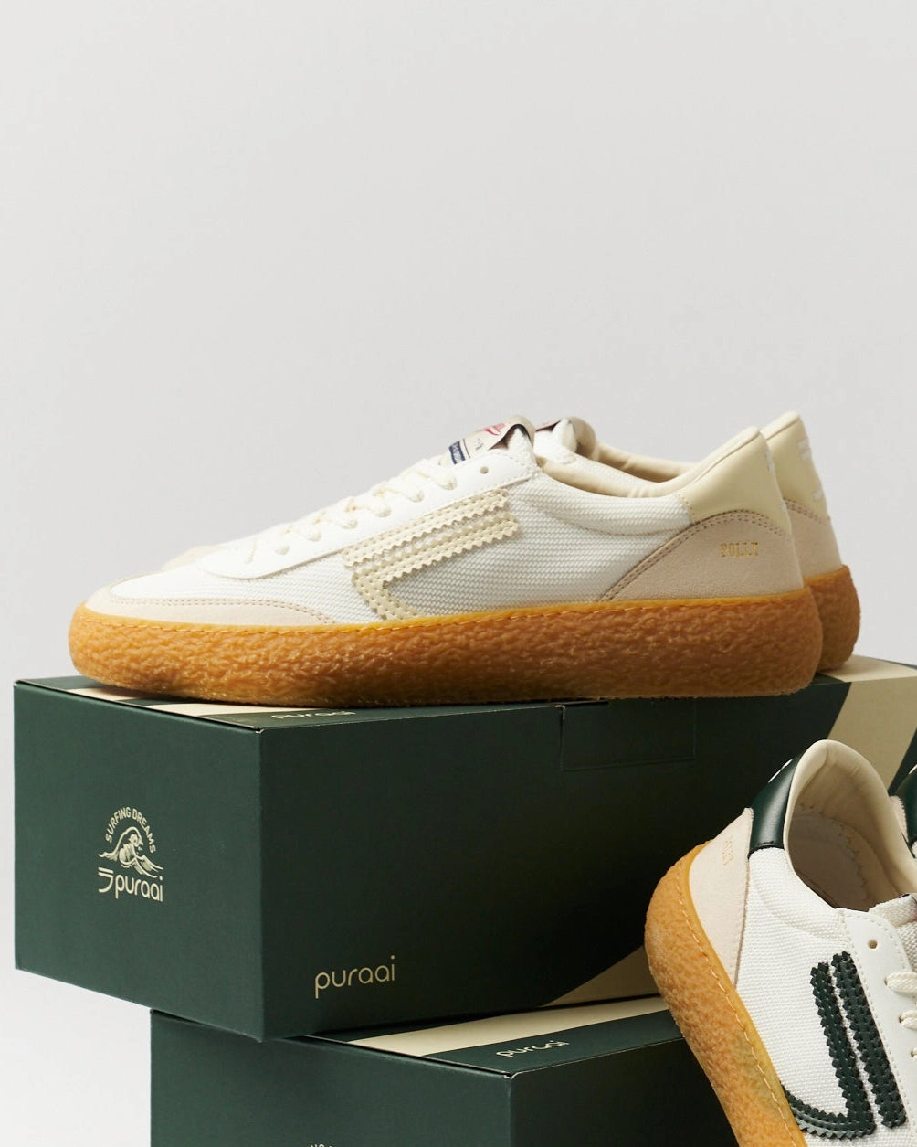 4.05 Polly Unlined Mesh Cushioned Midsole Tech