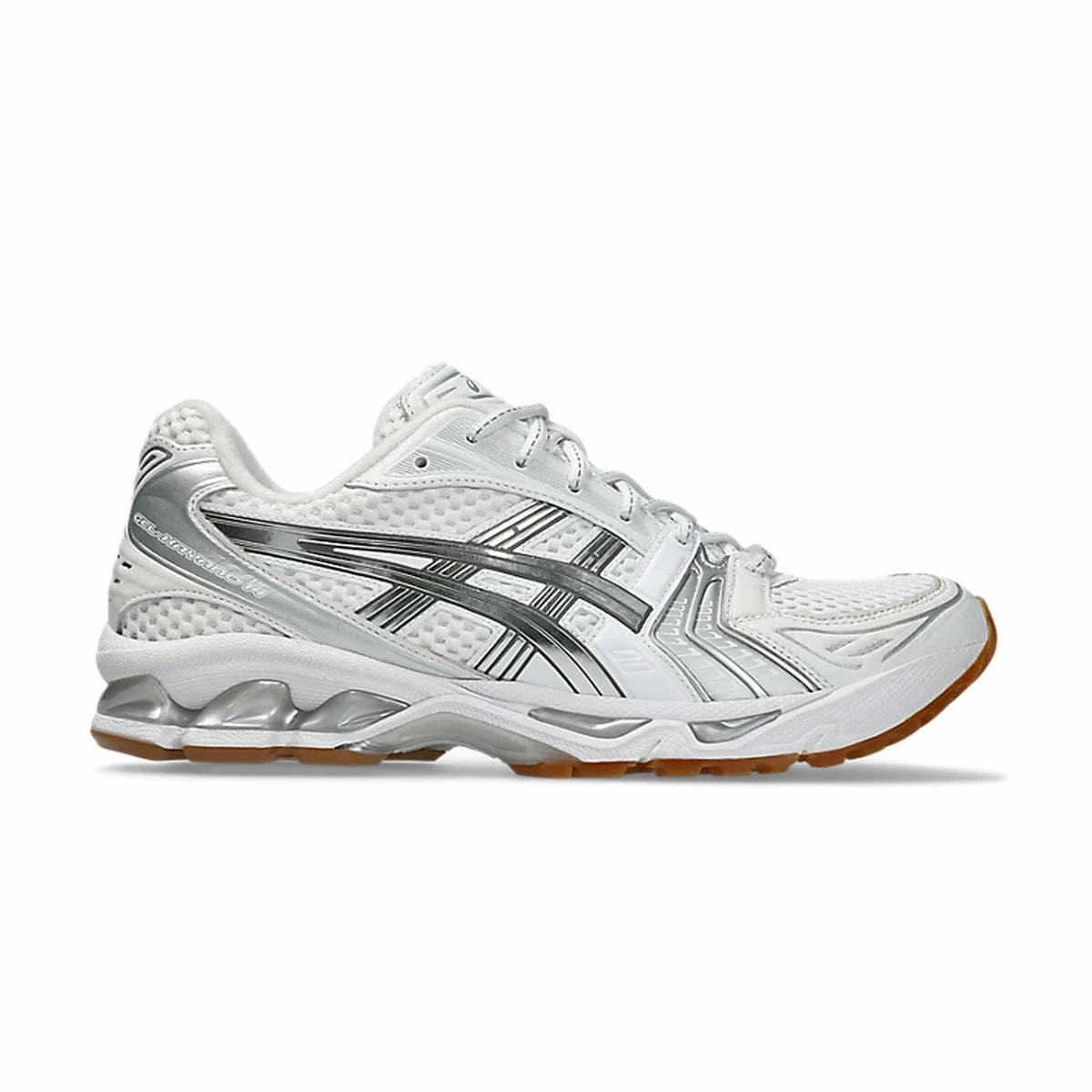   A.P.C. GEL-Kayano 14 'White Pure Silver' Multi Density Layering Anatomical Footbed Contouring