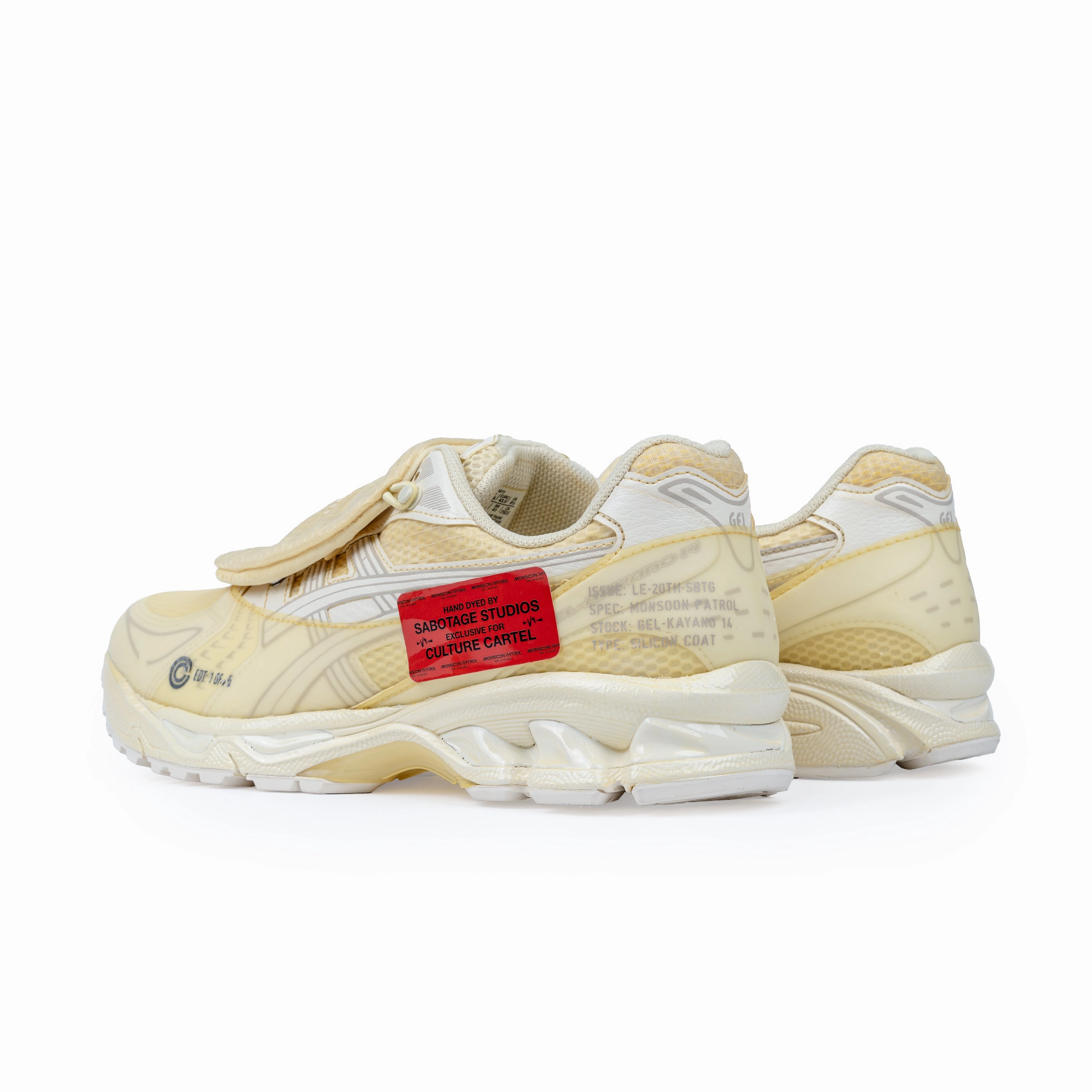   ASICS Gel-Kayano 14 Ultimate Box Set 'French Fries' lace - up closure least waterproof