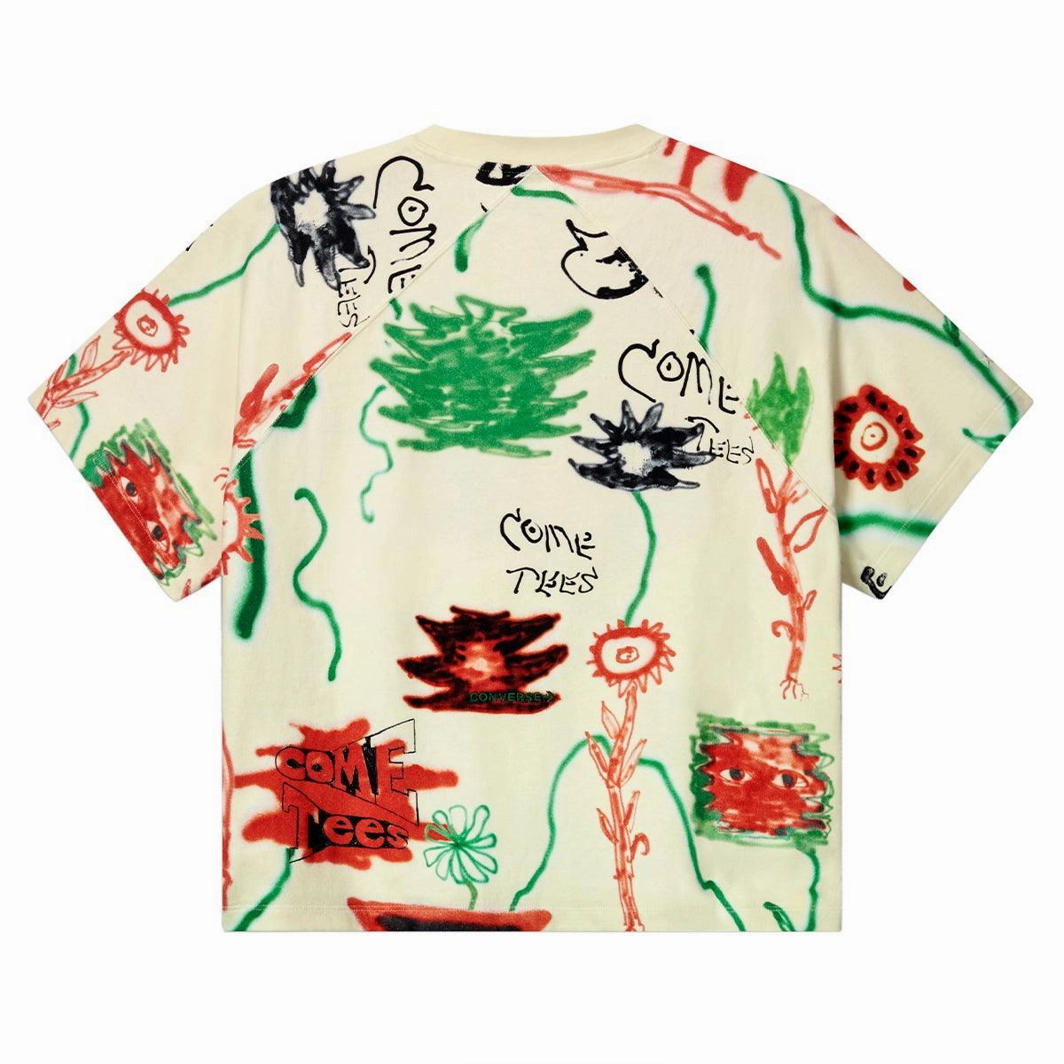 winter necessities   Come Tees Triangle Tee 'Floral'