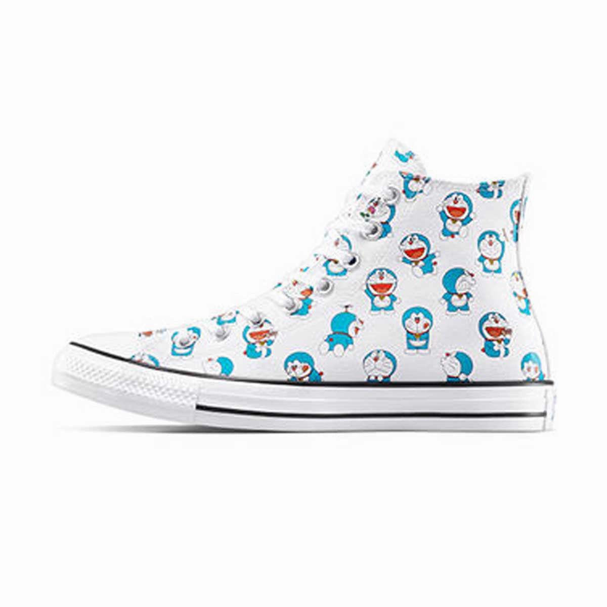 Bacterial Inhibiting Finish Ergonomic Fit   Doraemon Chuck Taylor All Star 'White Hawaiian Gold'
