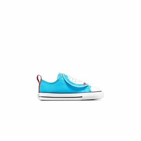 Ultra-soft cushioning   Doraemon Toddlers Chuck Taylor All Star Easy On 'Hawaiian Ocean White'