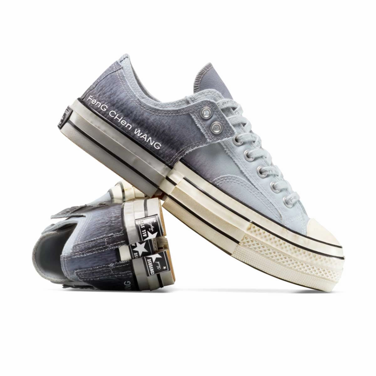   Feng Chen Wang 2-in-1 Chuck 70 Low Top 'Dove Grey' loudest Slim Comfort