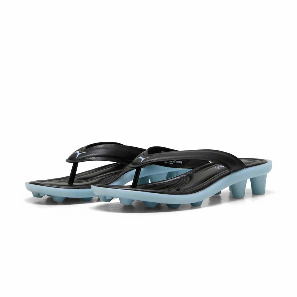   FENTY Cat Cleat Slides 'PUMA Black Haute Tropic' Signature grip Temperature Regulation Tech