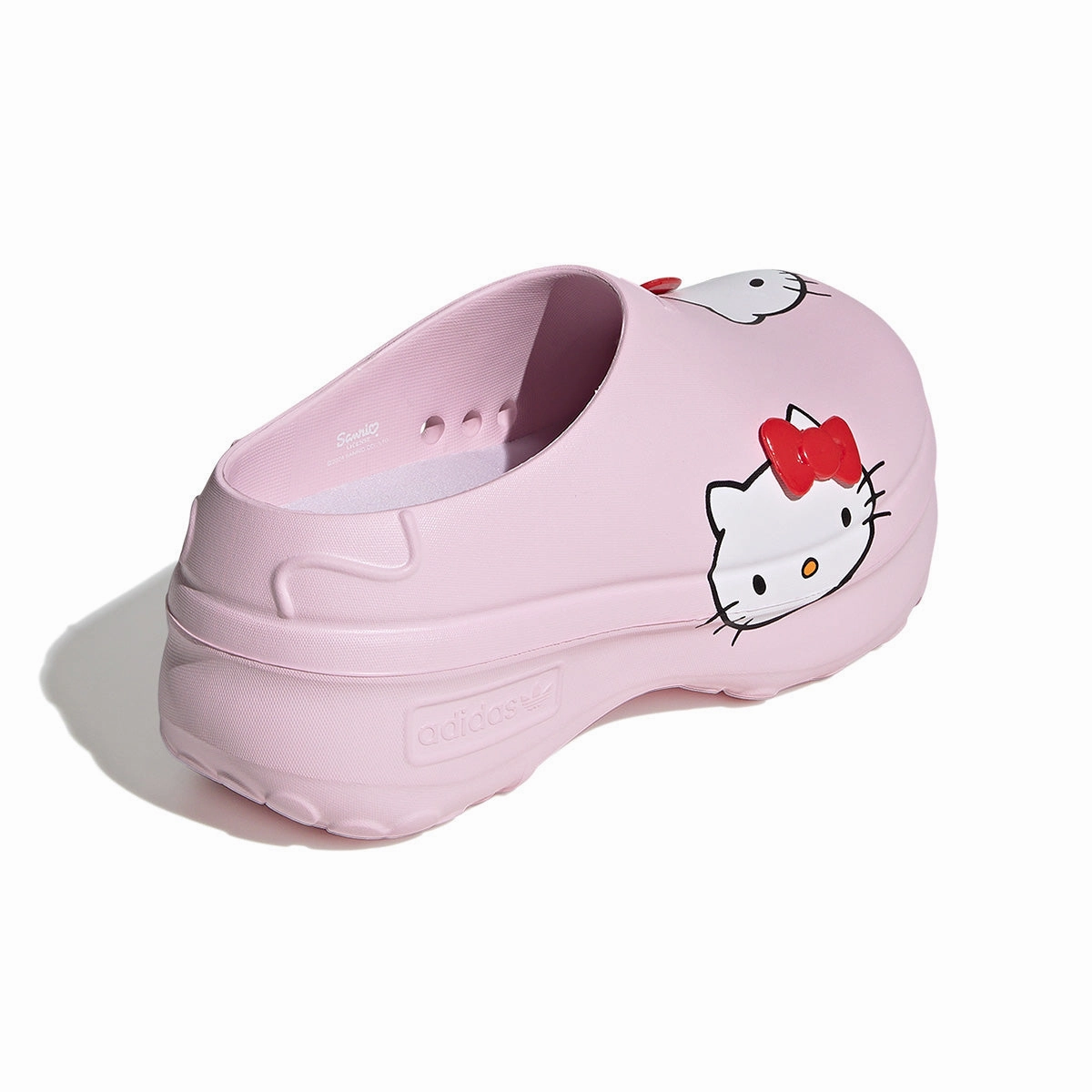   Hello Kitty Wmns Adifom Mule 'Clear Pink' Slip Resistant Outsole Anti Microbial Treatment