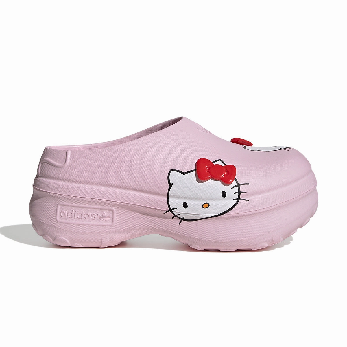   Hello Kitty Wmns Adifom Mule 'Clear Pink' Durable Treads