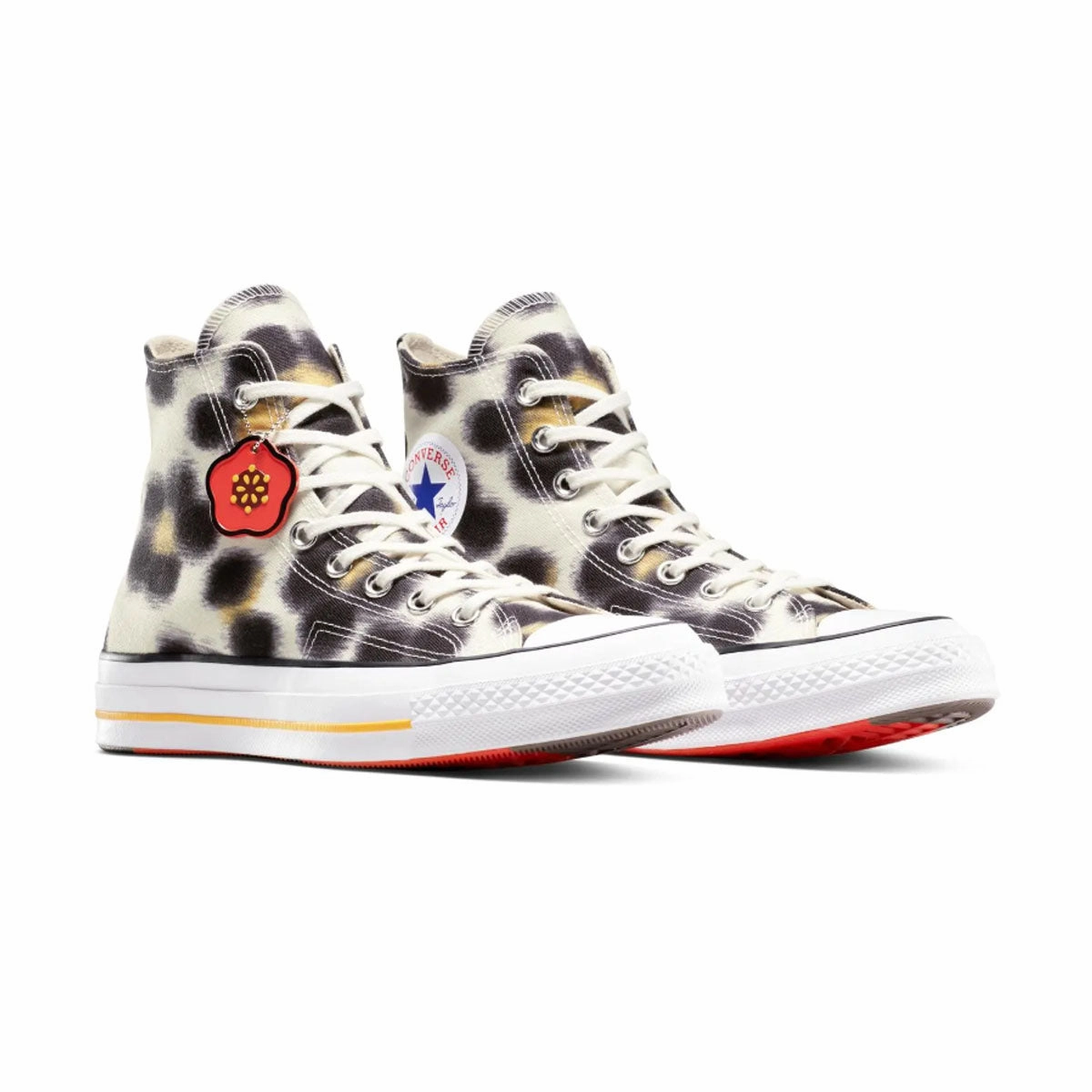   Kenzo Chuck 70 'Hana Leopard Sweet Corn' Eco Friendly Synthetic Upper