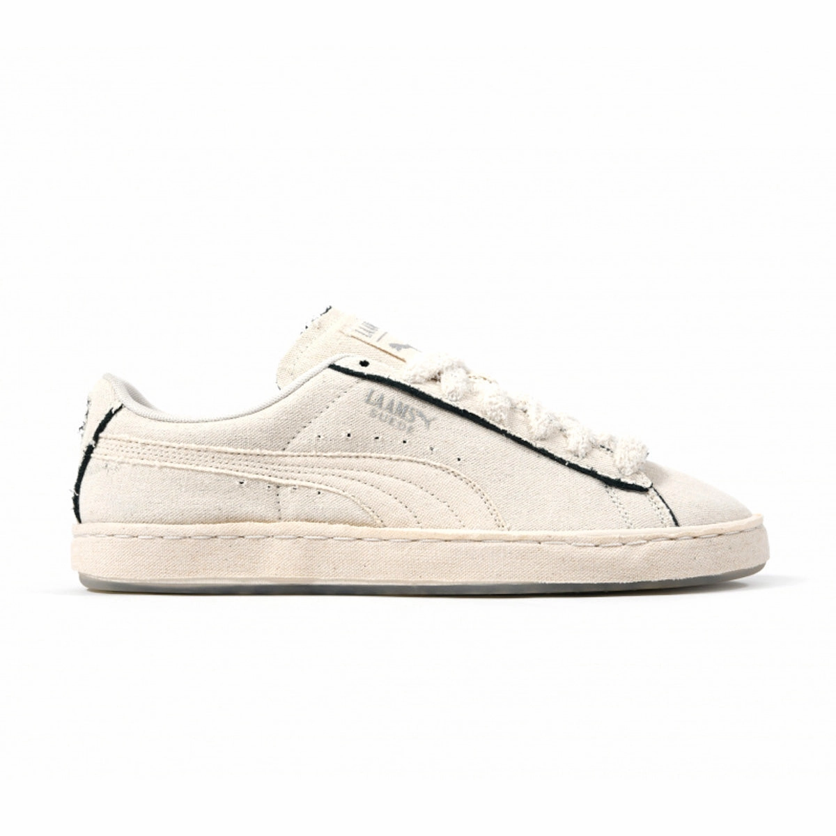   Laams Suede 'Blank Canvas' winter style statements