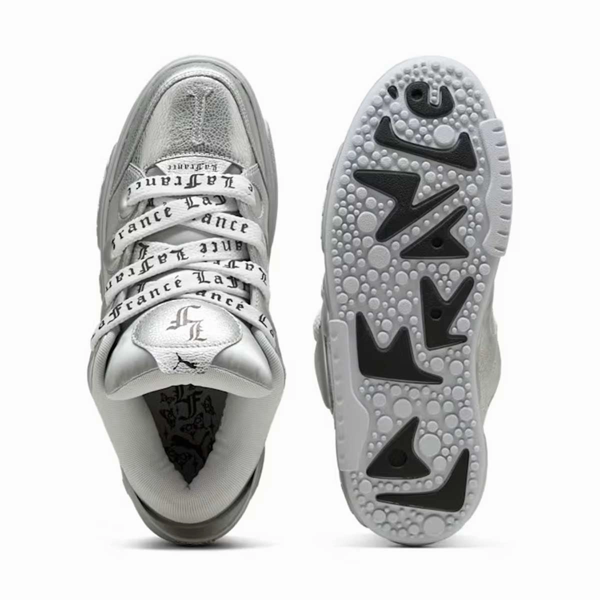 tennis players   Lamelo Ball Lafrance Written in Chrome 'Silver Mist PUMA Silver'