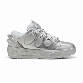   Lamelo Ball Lafrance Written in Chrome 'Silver Mist PUMA Silver' Fitting street