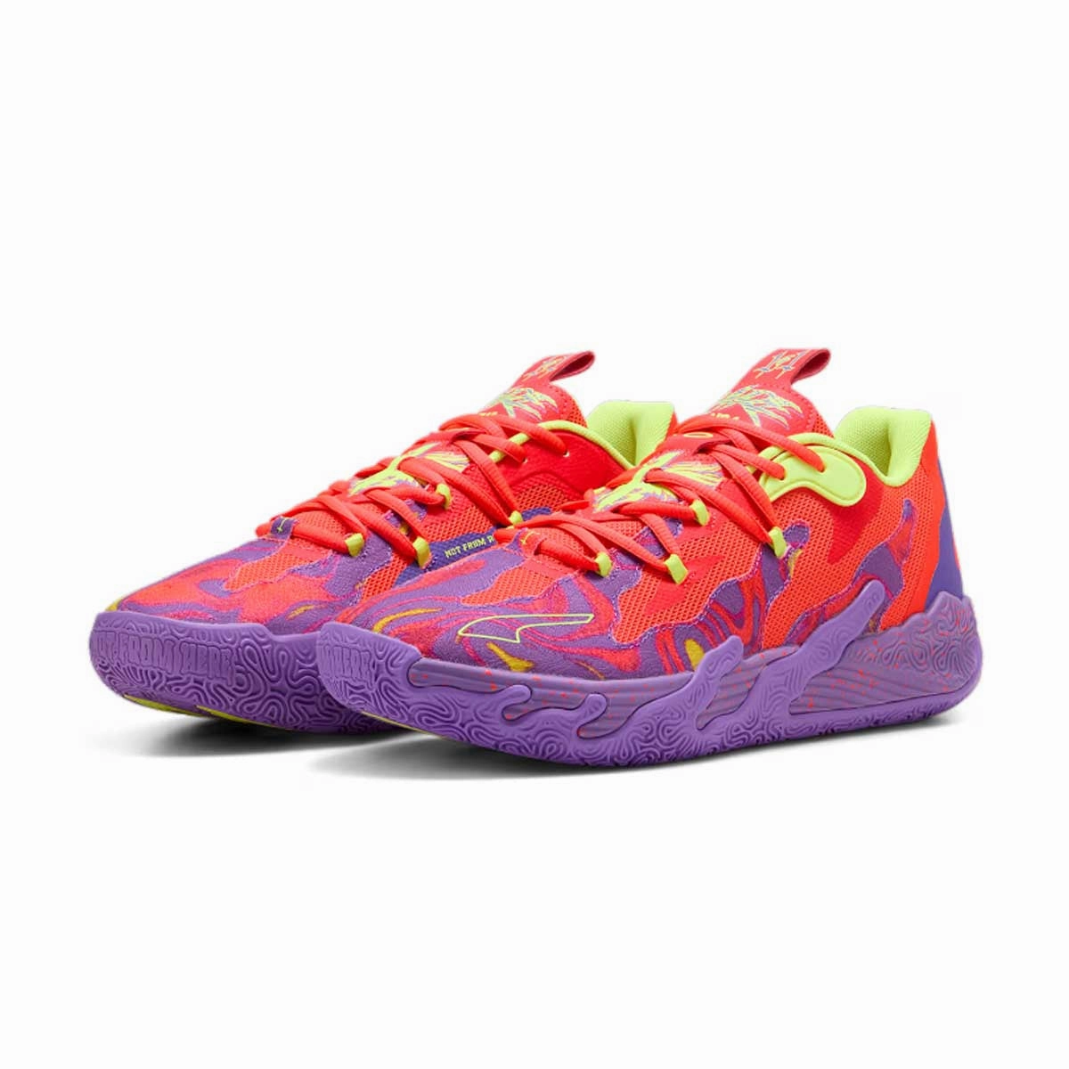   LaMelo Ball MB.03 Lo 'Lava Purple' Contoured Heel Lock