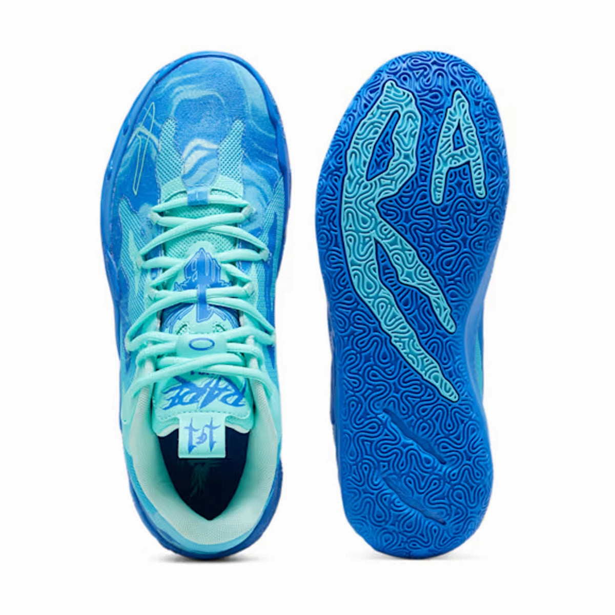 All-weather flair Durable TPR Outsole   LaMelo Ball MB.03 Lo 'Team Hyperlink Blue'
