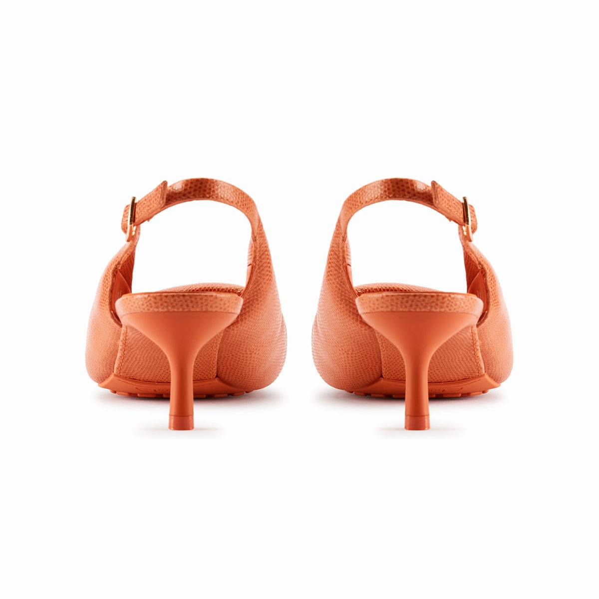   Martine rose Wmns CUR Sling 1 'Orange Interest Leather' outsole - type Shock-absorbent materials