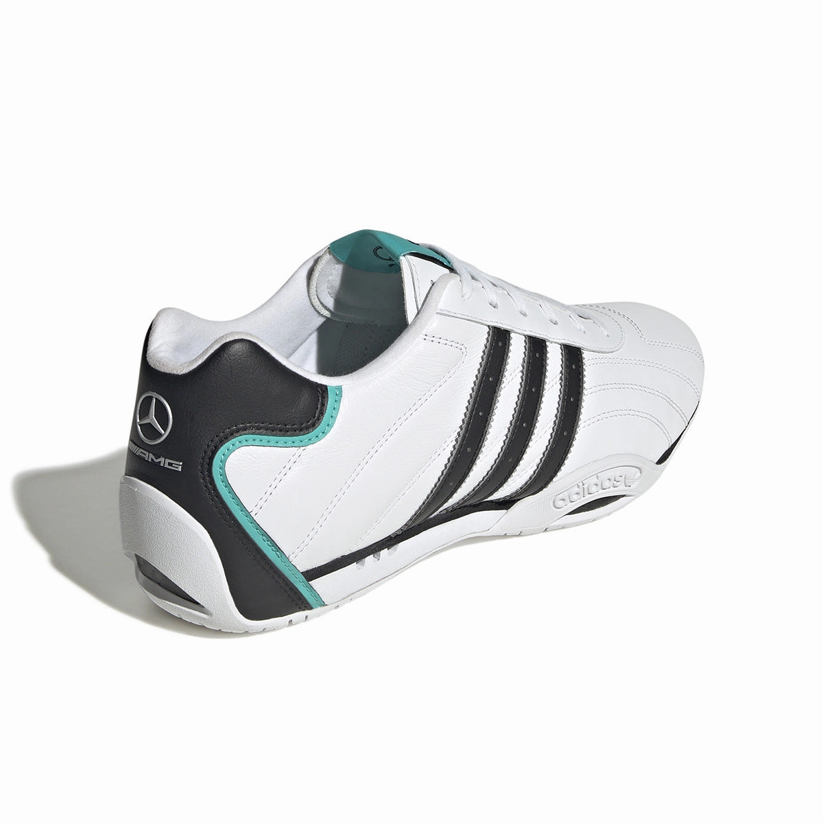 Breathable mesh upper   Mercedes AMG Petronas F1 Team Adi Racer Low 'Cloud White Core Black'