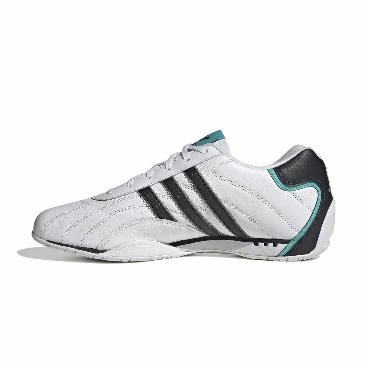   Mercedes AMG Petronas F1 Team Adi Racer Low 'Cloud White Core Black' Pilates practitioners - specific functions moccasins