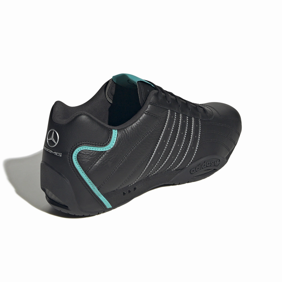 Non-marking sole Soft Arch   Mercedes AMG Petronas F1 Team Adi Racer Low 'Core Black Semi Mint Rush'