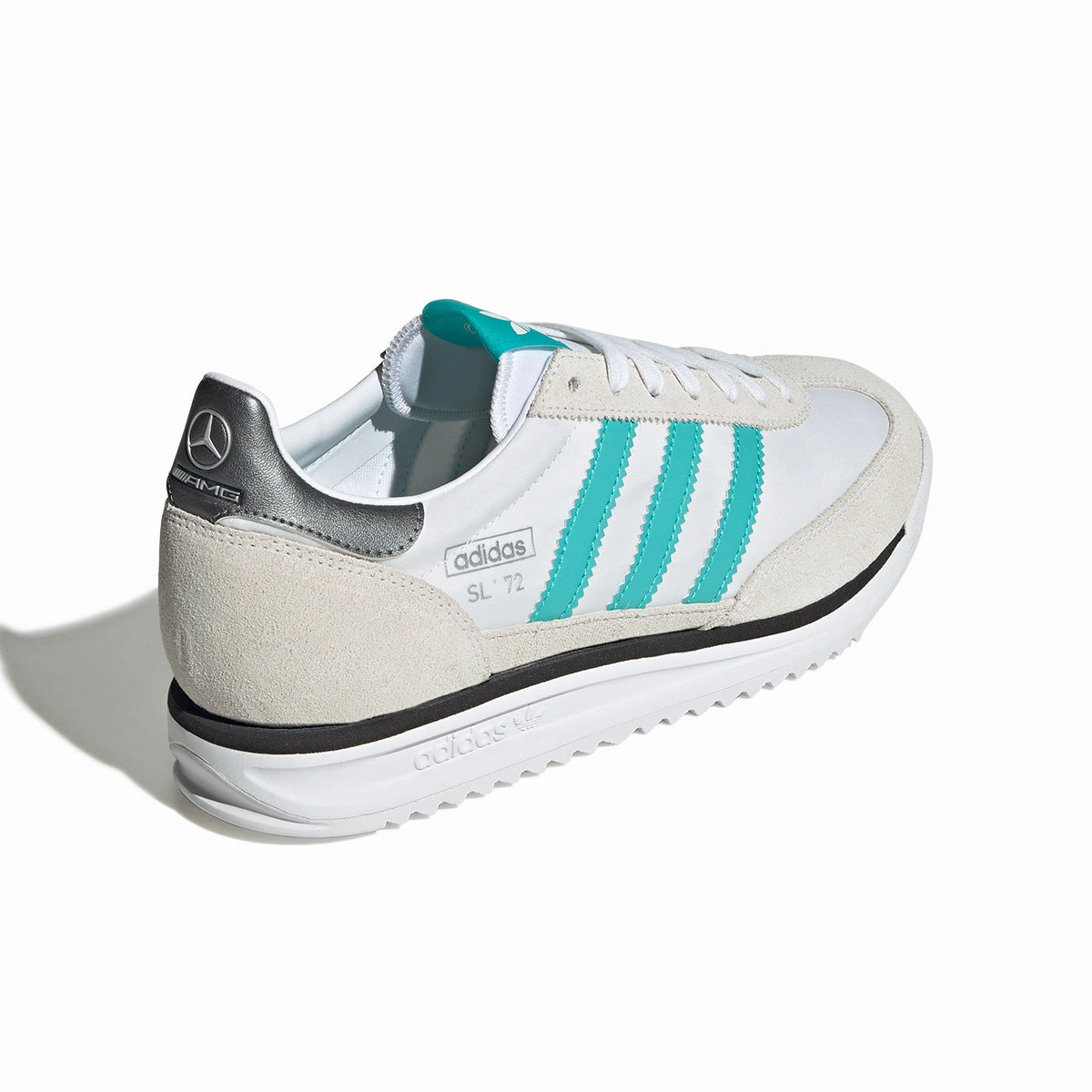   Mercedes AMG Petronas F1 Team SL 72 RS 'Cloud White Semi Mint Rush' Weather Resistant Upper Lace Lock Technology