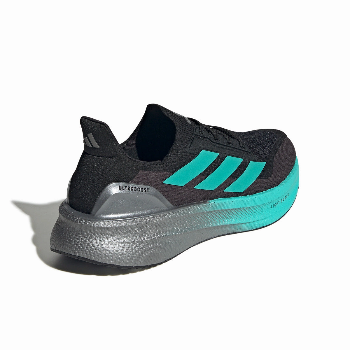   Mercedes AMG Petronas F1 Team Wmns Ultraboost 5X 'Core Black Semi Mint Rush' Breathable mesh design Seamless Knit Structure