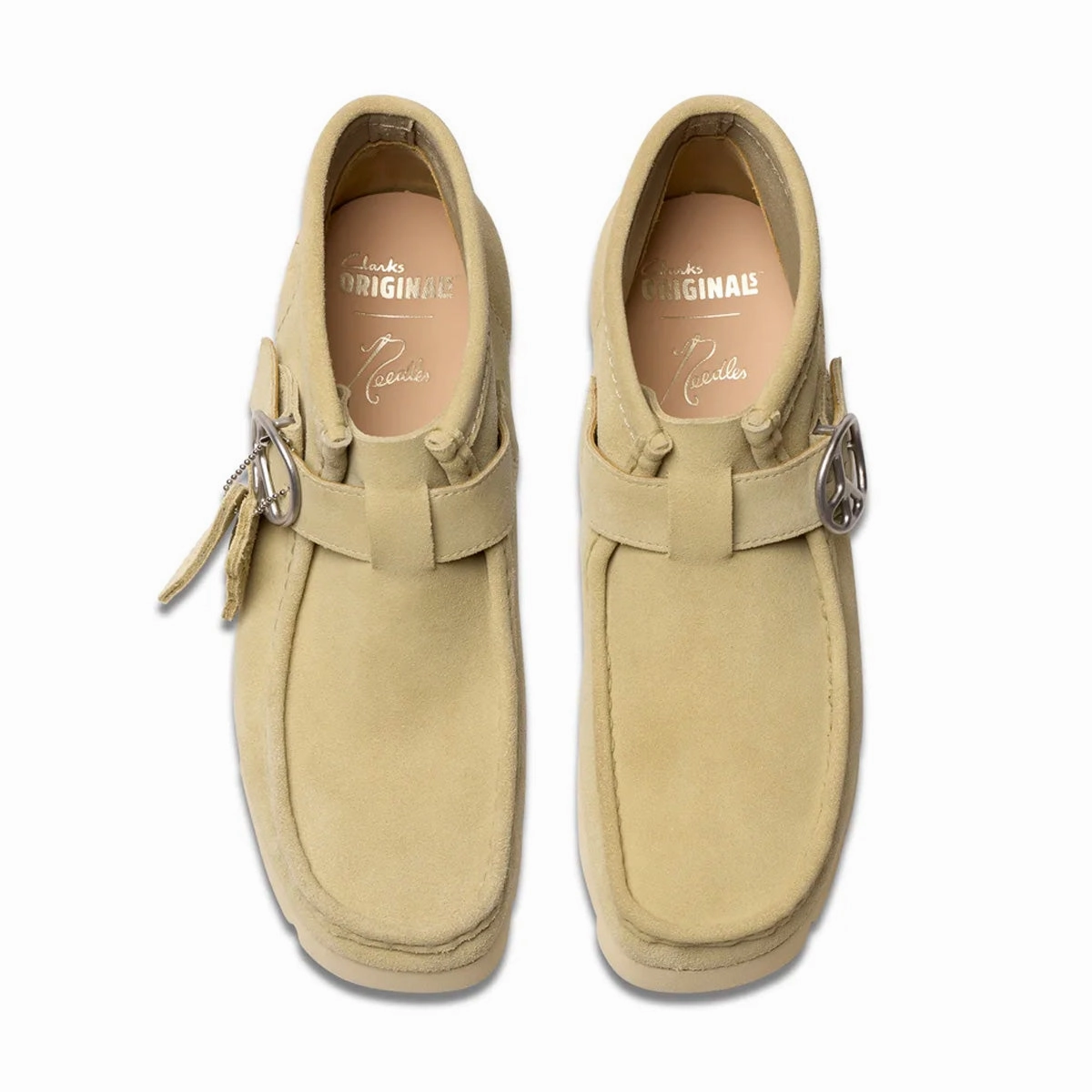 Anatomical Contour   NEEDLES Walla Strap Boot 'Maple Suede'