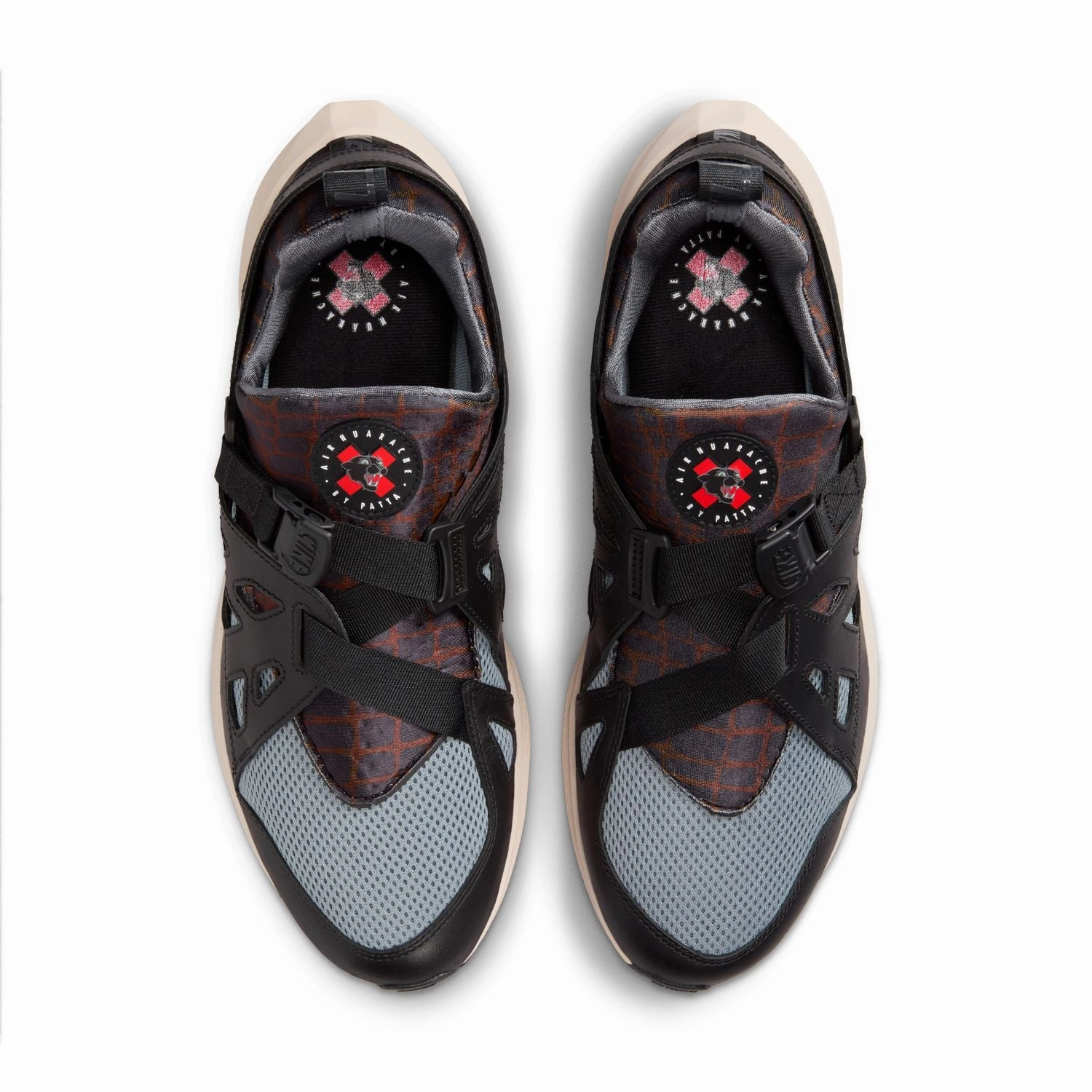 Chunky Superior Look   Patta Air Huarache 'Black Cool Grey'