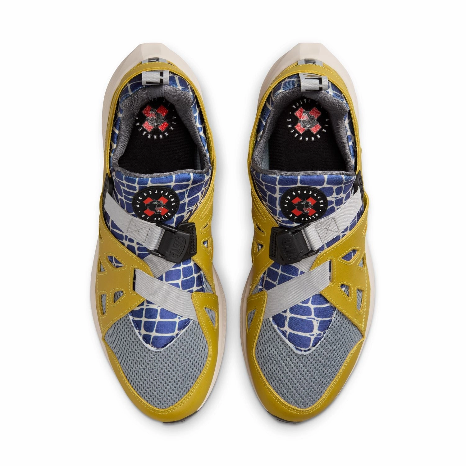   Patta Air Huarache 'Saffron Quartz Cool Grey' dance shoes neon