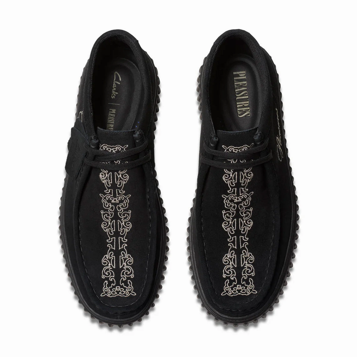 smallest Seamless construction   PLEASURES Torhill Hi 'Black Ornate Framing'