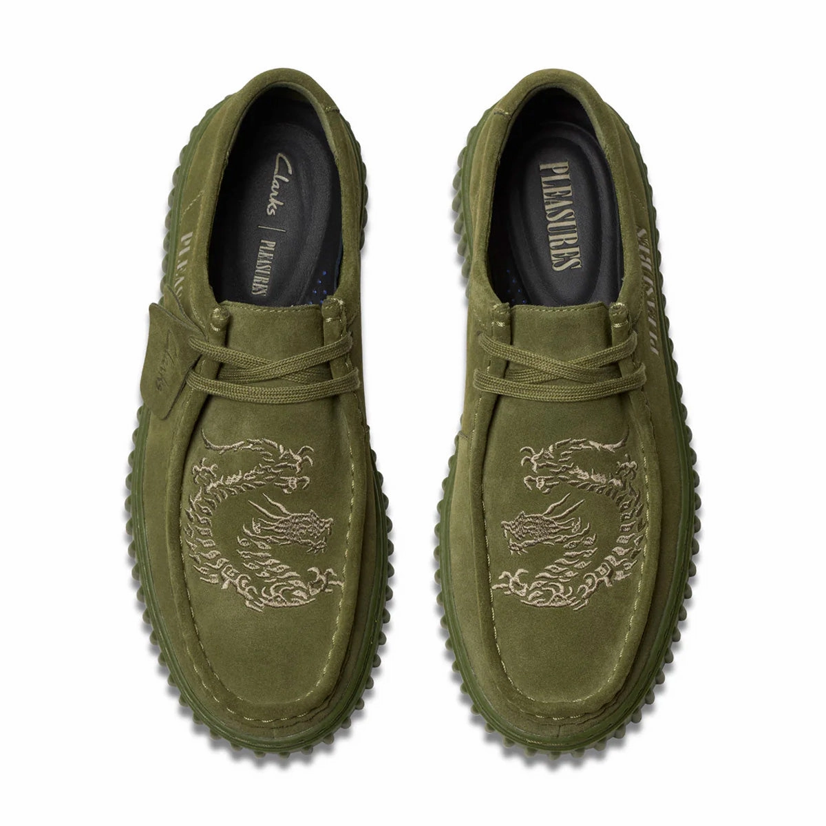 Wide Fit Option comfort - level   PLEASURES Torhill Lo 'Green Dragon'