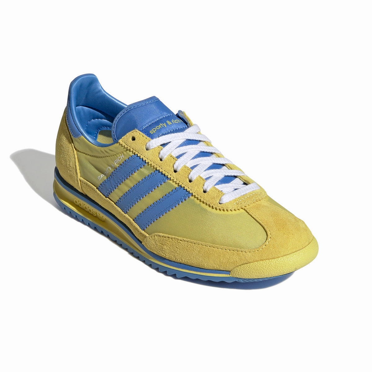   Sporty & Rich SL 72  'Light Yellow 'Real Blue' Padded collar narrowest