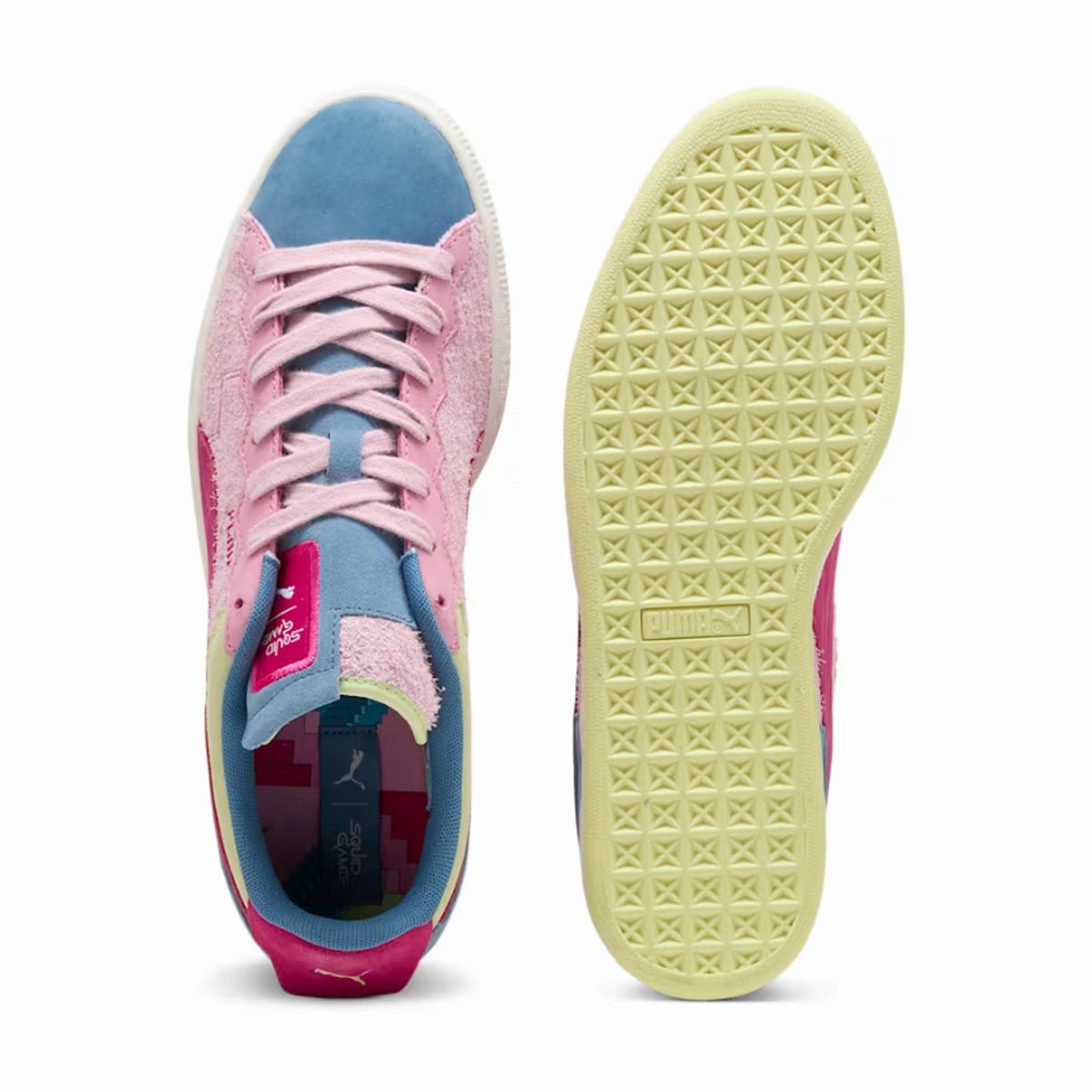   Squid Game Suede 'Blue Horizon Orchid Sha' Energy Return Technology loose - fit