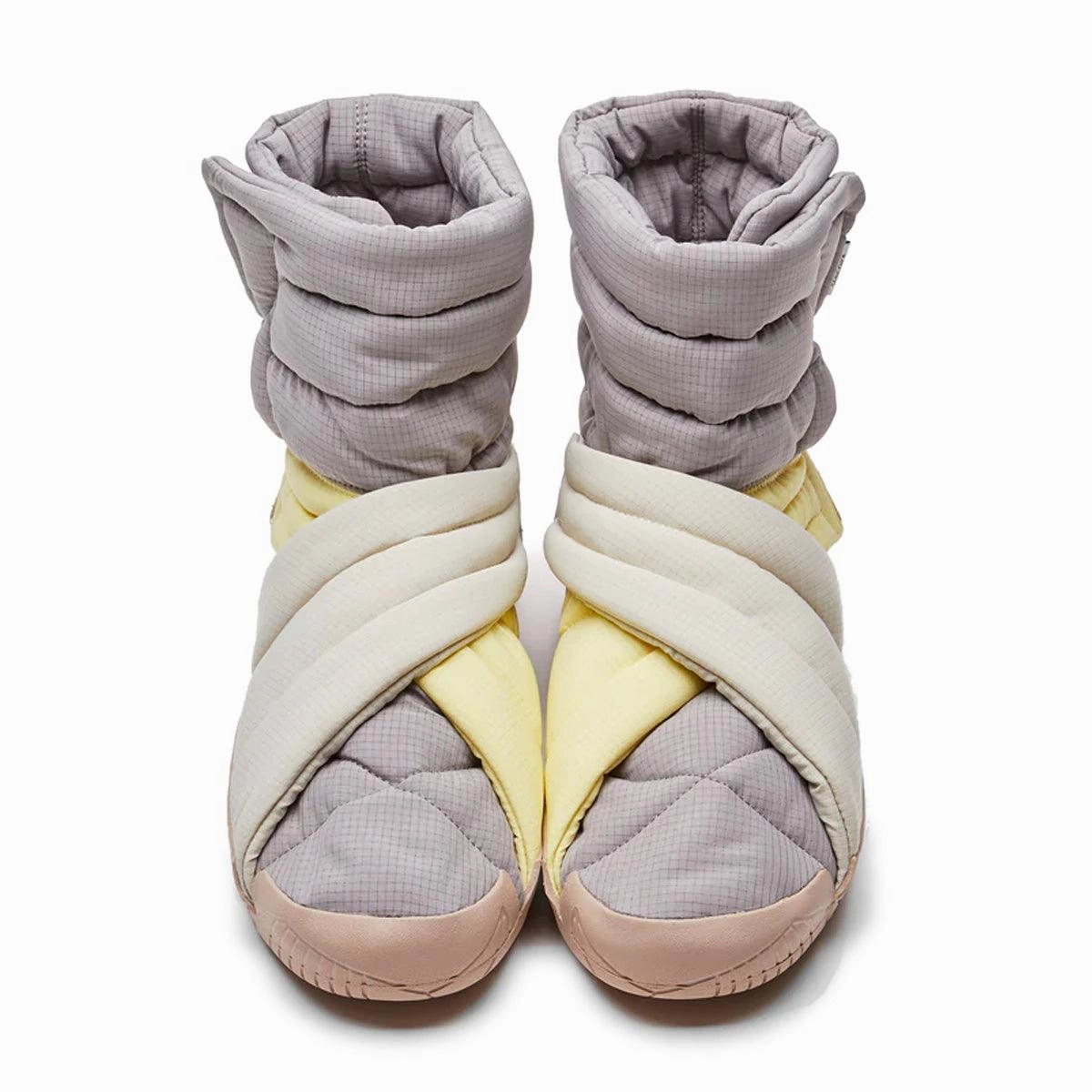 honest infants'   Vibram FUROSHIKI Futon Hi 'Grey Lemon'