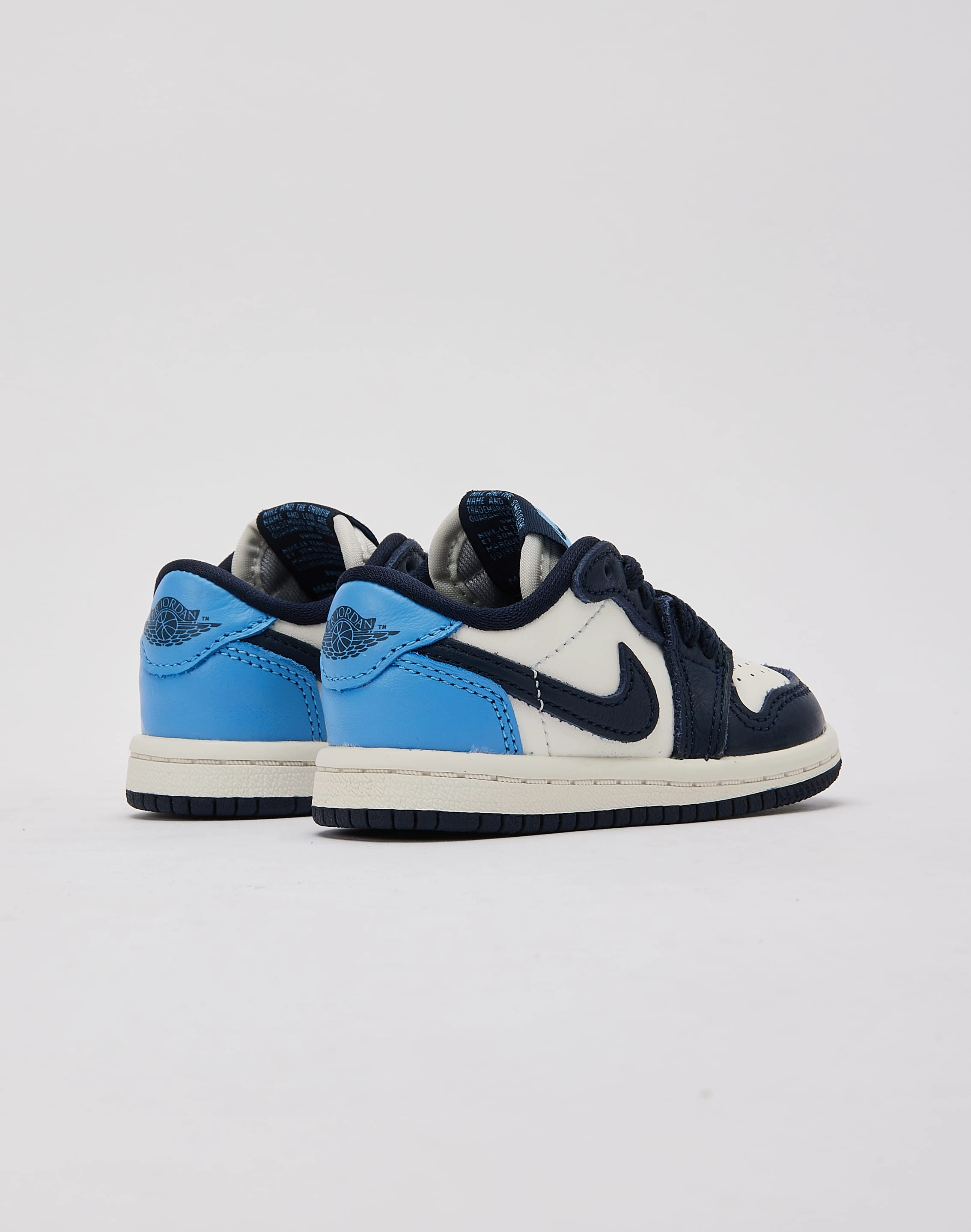 Jordan Air Jordan 1 Retro Low OG 'Obsidian' Toddler Flexible Grooves