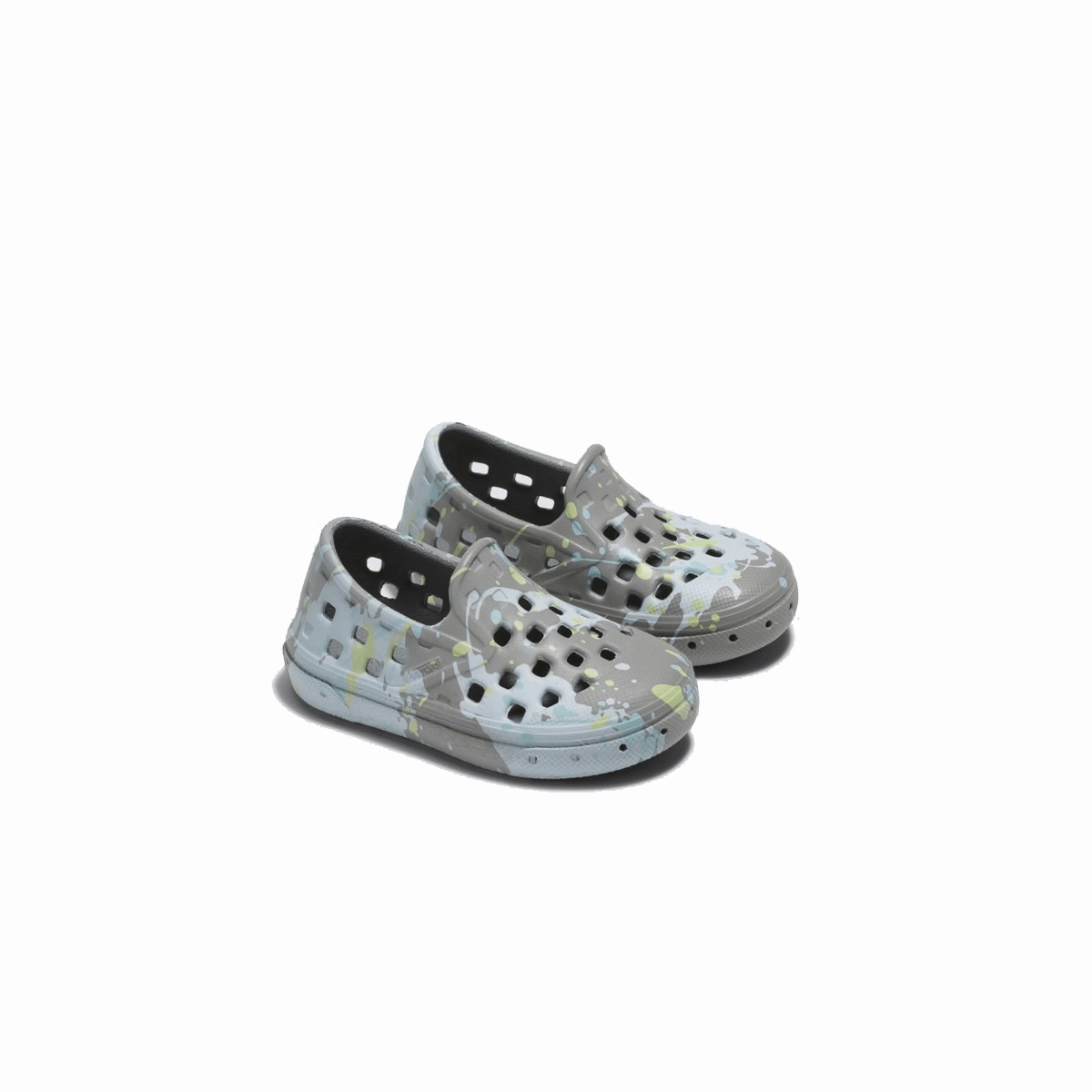 Toddler's Slip-On TRK 'Paint Splatter' Classy ease Cross Motion
