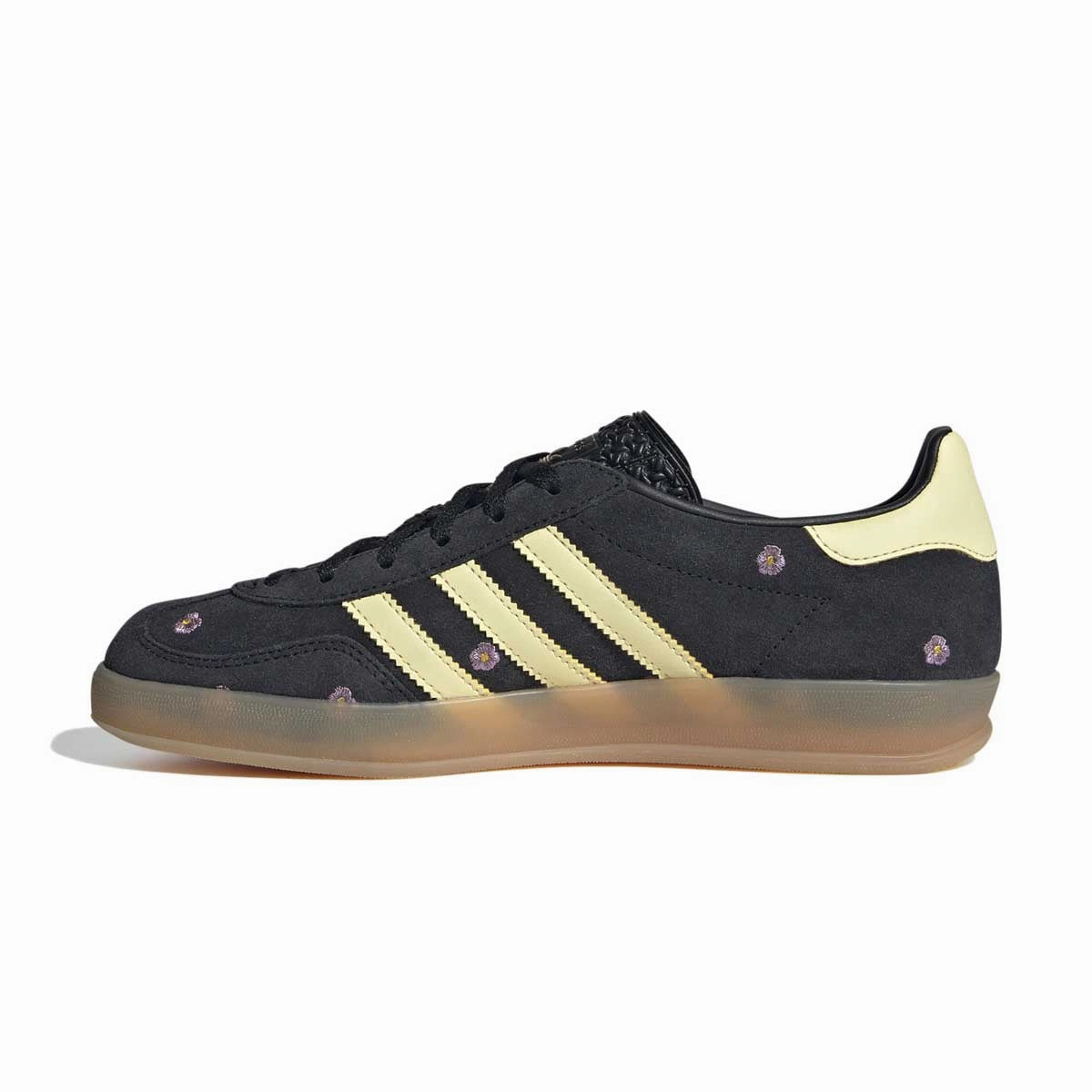 Wmns Gazelle Indoor 'Black Almost Yellow' most flexible Hydrophobic Coating Treatment