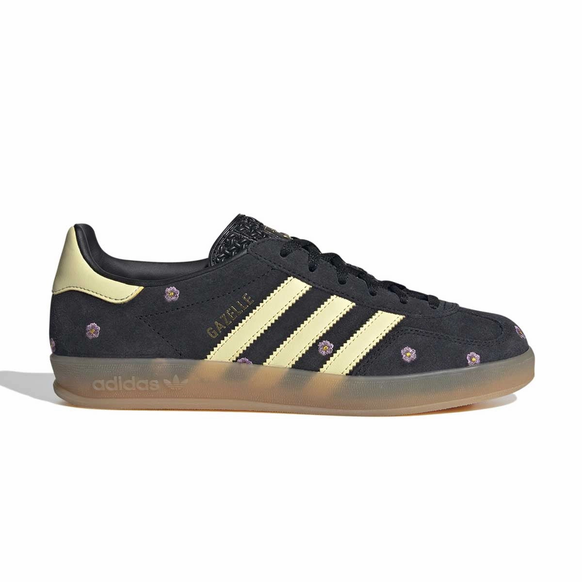 Wmns Gazelle Indoor 'Black Almost Yellow' Distinctive chic most indoor