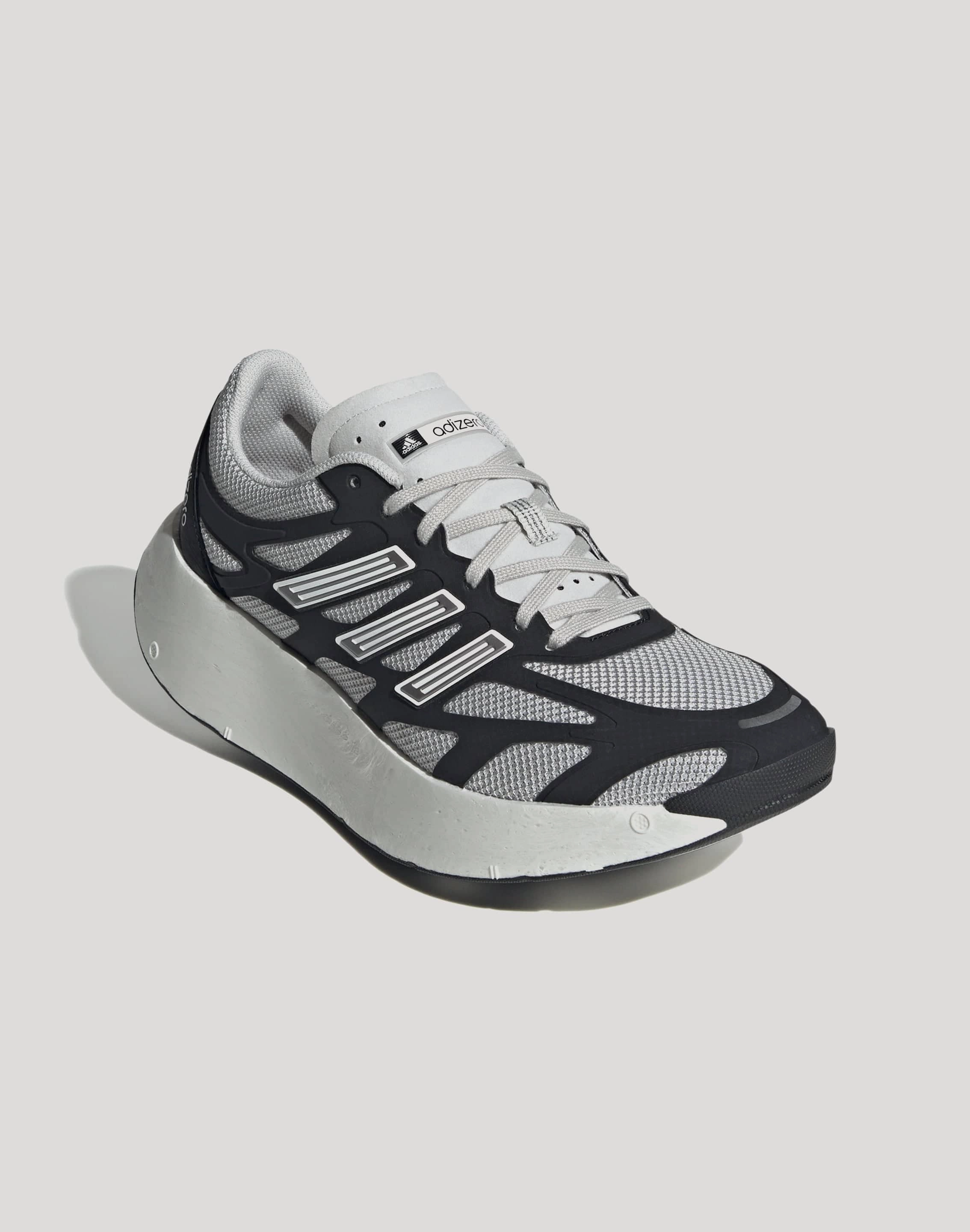 Adaptive foam easy - to - wear shoes Adidas Adizero Aruku "Black/Grey One"