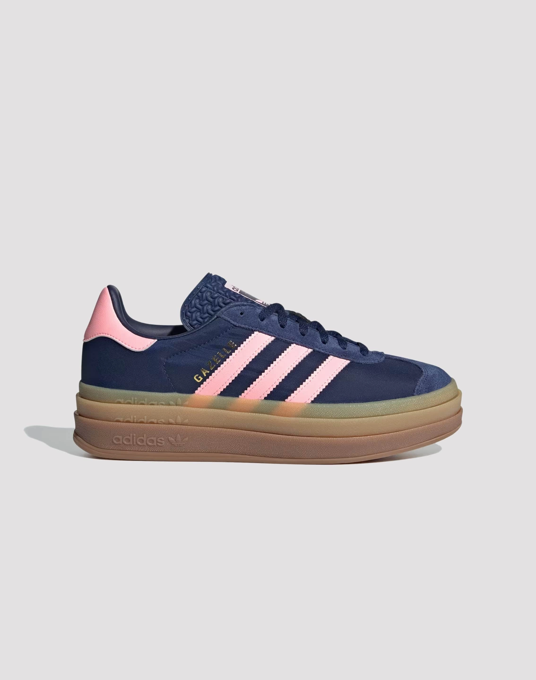 Impact Diffusing Heel Cushioned arch Adidas Gazelle Bold