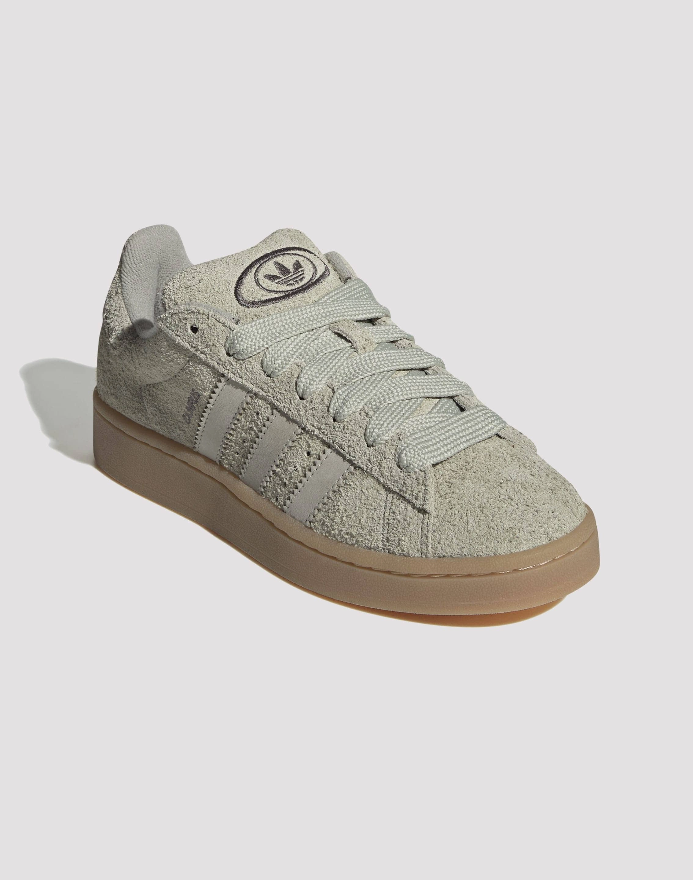 Relaxed Motion Shock Resistance Adidas Originals Campus 00s "Putty Grey/Charcoal"