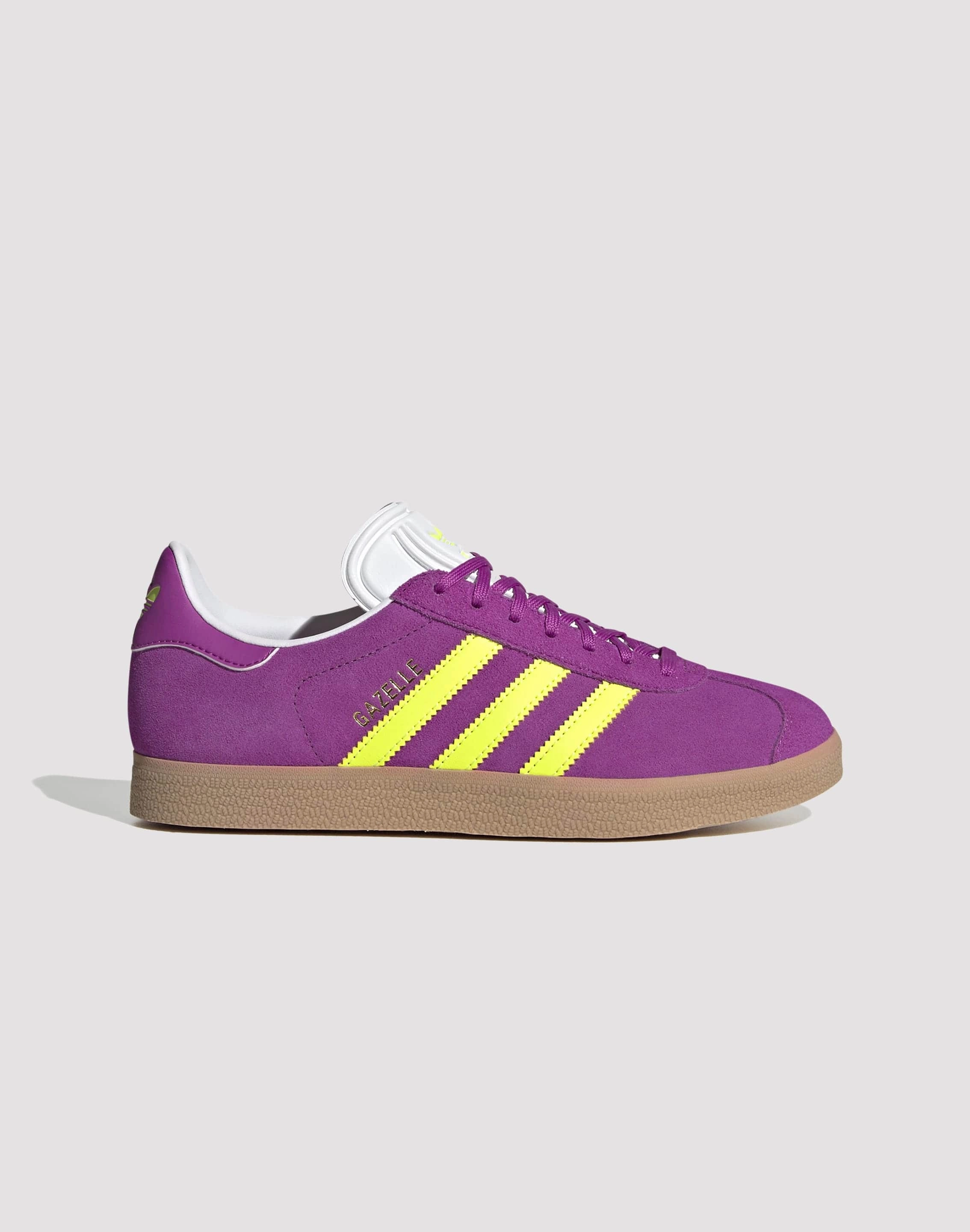 Adidas Originals Gazelle "Purple Burst/Solar Yellow/Off-White" Ultralight Composite Plate
