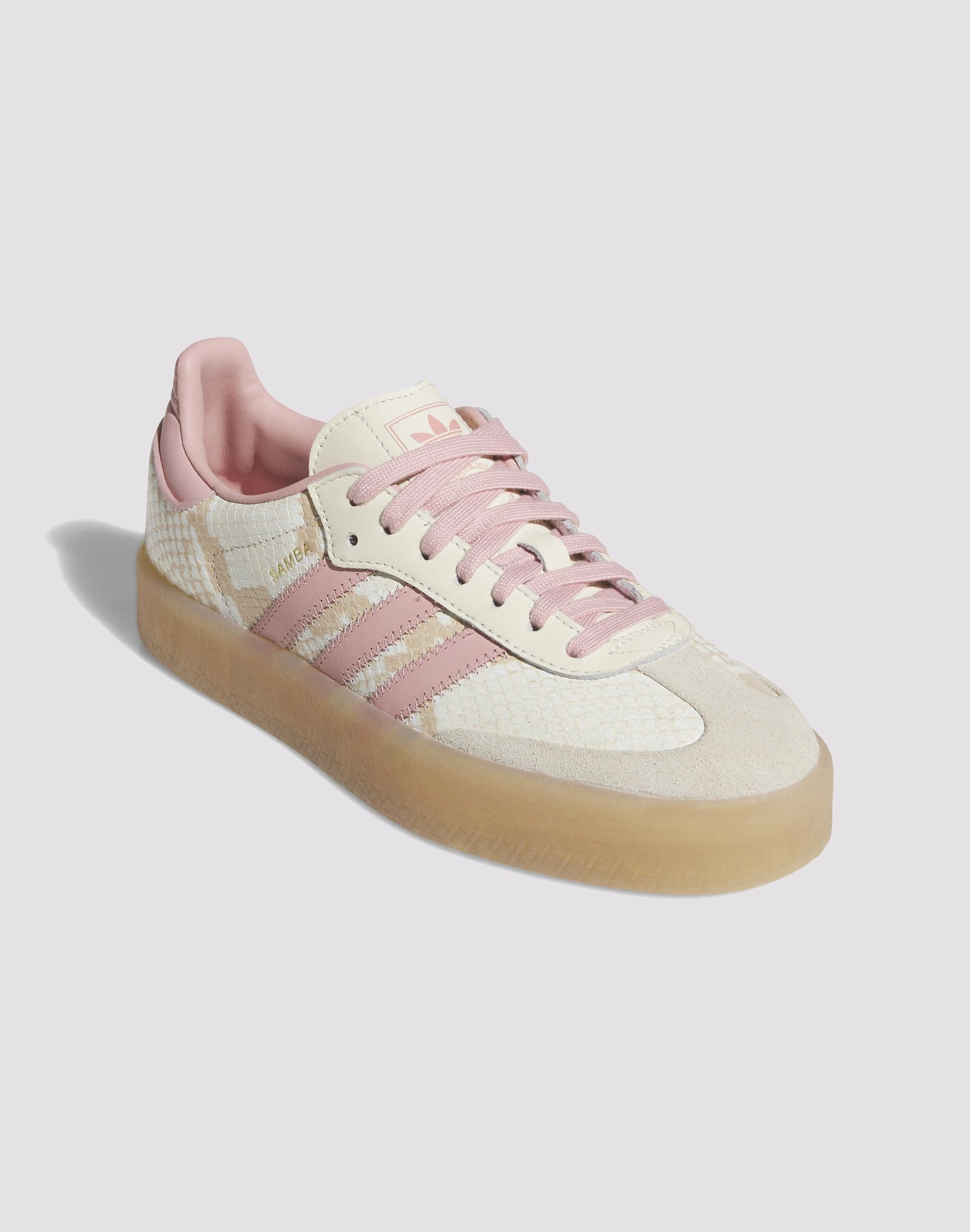 casual user Non Toxic Materials Adidas Originals Sambae "Cream White/Wonder Mauve"
