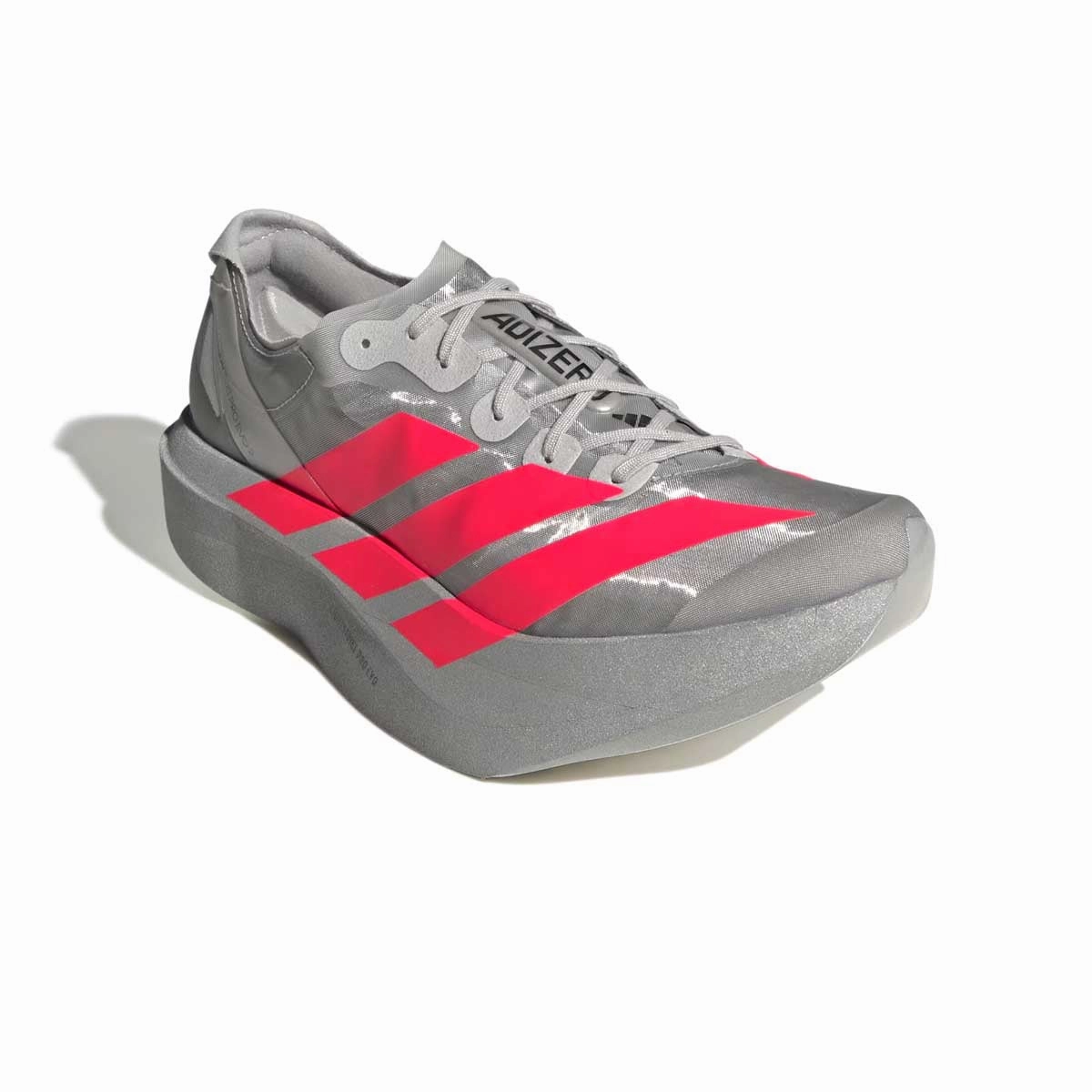 Breathable Ease low - top Adizero Adios Pro Evo 2 'Silver Metallic Lucid Red'