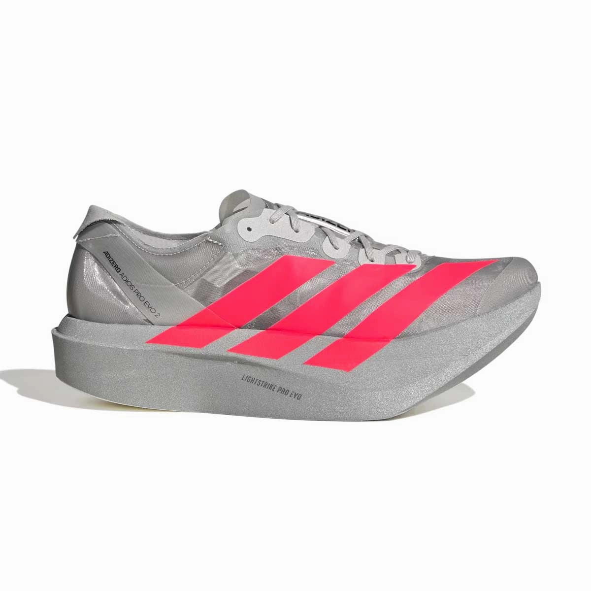 Hyper Compression Robust Adizero Adios Pro Evo 2 'Silver Metallic Lucid Red'