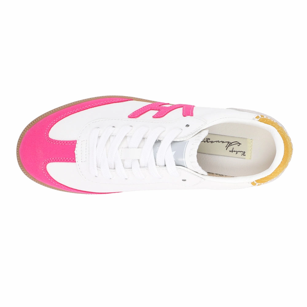 Crisp Lace Up Sneakers Pressure Distribution Nodes