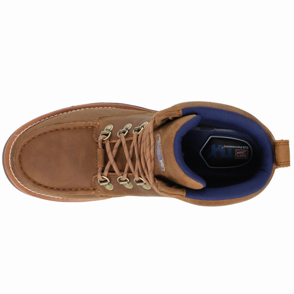 Conductor 6 Inch Composite Toe Lace Up Work Boots High Traction Foot Guard Gear