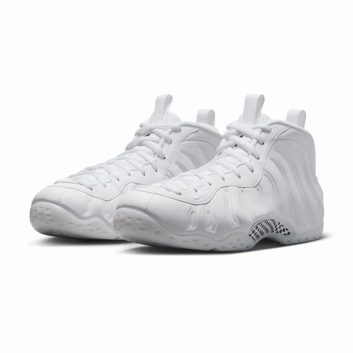 Air Foamposite One 'Triple White' Odor Control Materials Stretch Panels