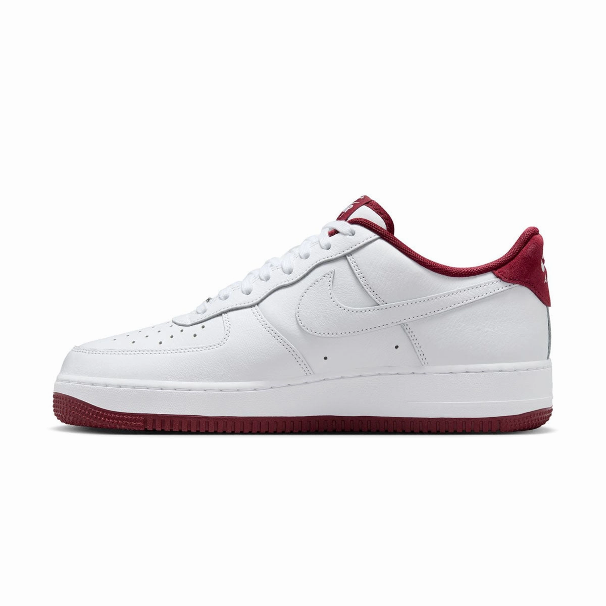 buckle - up style Secure Sole Air Force 1'07 LV8 'White Team Red'
