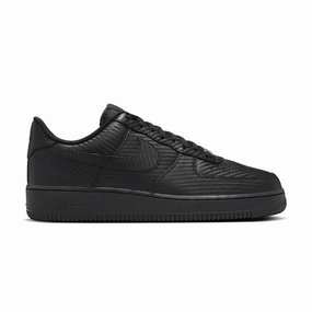 Air Force 1 '07 'Black Carbon Fibre' Vibrant Look silhouette