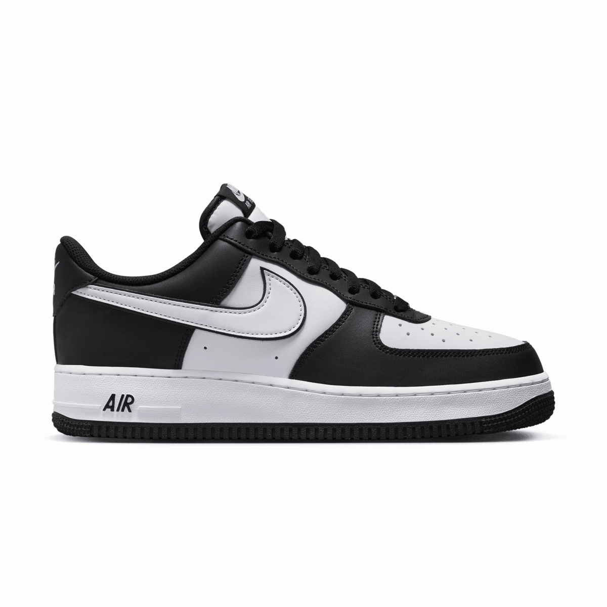 Microfiber Edge Binding Air Force 1 '07 'Black White'