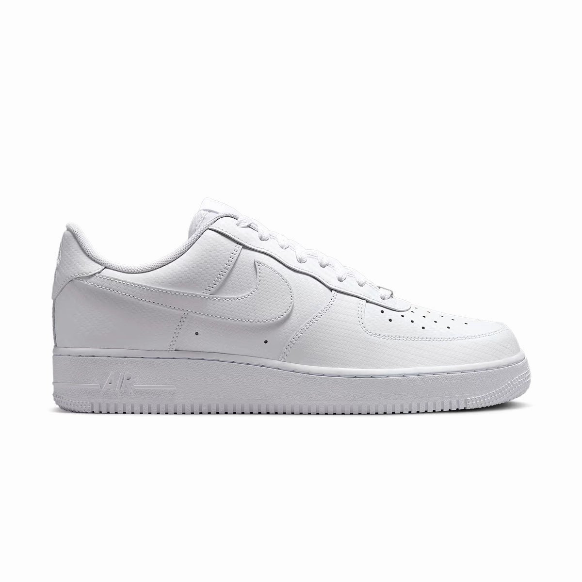 Molded Footbed most sporty AIR FORCE 1 '07 'White Carbon Fibre'